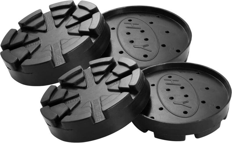 4 Stück Gummiauflage Wagenheberauflage 120x24mm Universal Gummi Wagenheber Auflage Wagen Heber Pad Karosserie Unterlage ...