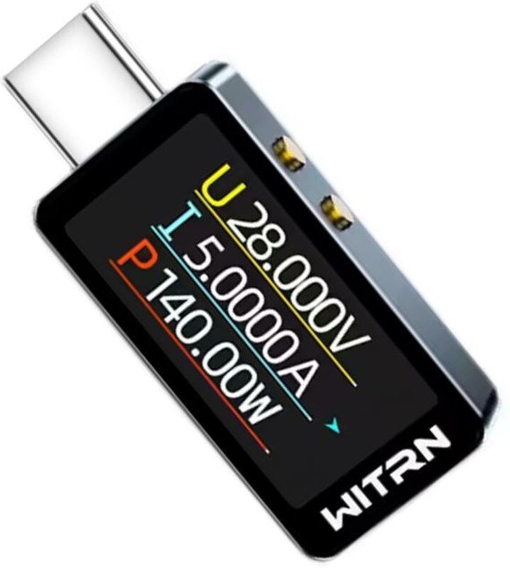 WITRN CC1 USB-Spannungs- und Strommessgerät-Tester, PD3.1-Digitalanzeige, 28-V-Typ-C-Leistungsmesser