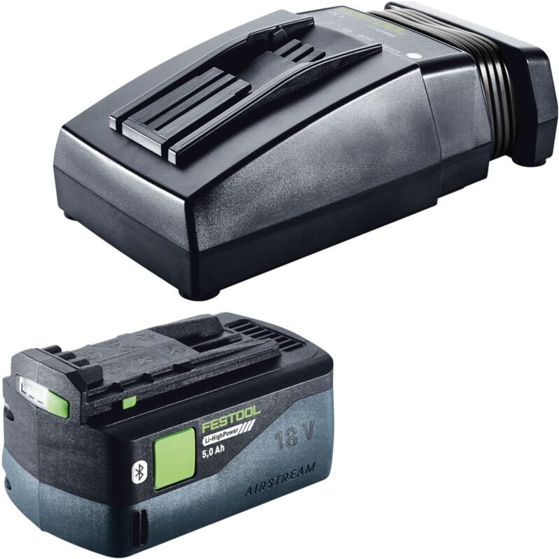 Festool Energie Set 1x BP 18 Li 5,0 HP-ASI HighPower Akkupack 18 V 5,0 Ah ( 578519 ) + TCL 6 Ladegerät ( 201135 )