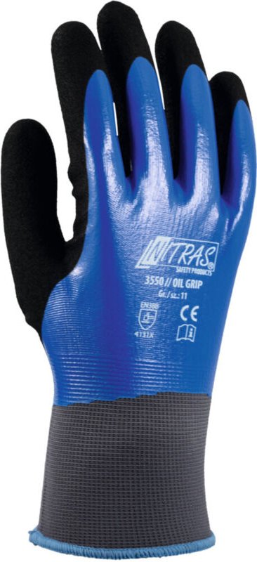 Nitras Handschuh-Paar 3550, OIL GRIP, Handschuhgröße: 10