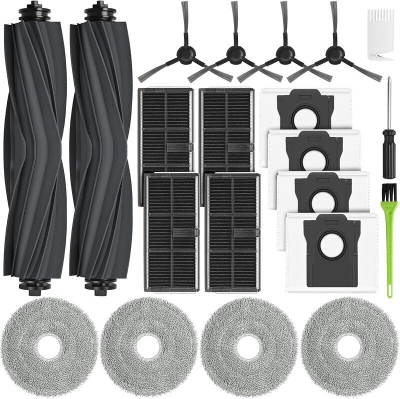 L40 Ultra AE Zubehör für Dreame L10s Ultra Gen 2 / L40 Ultra AE/Mova E30 Ultra Zubehörset Ersatzteile L10s Pro Ultra Hea...
