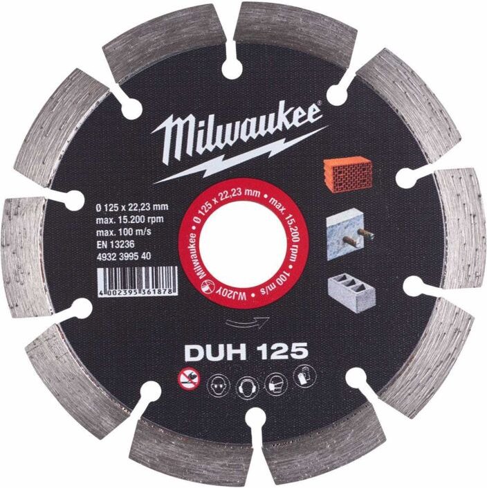 Milwaukee Diamanttrennscheibe 125mm DUH125