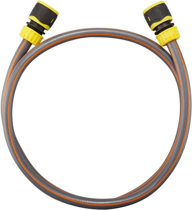 1.5m Gartenschlauch,Schlaucanhanschluss Set mit 2x1/2 Zoll Schlauchende Schnellverbinder,Flexibler Wasserschlauch aus 4-...