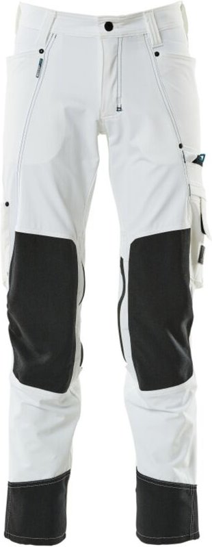 Mascot Bundhose ADVANCED wasserabweisend mit Knietaschen 17179, Gr. 118 weiß