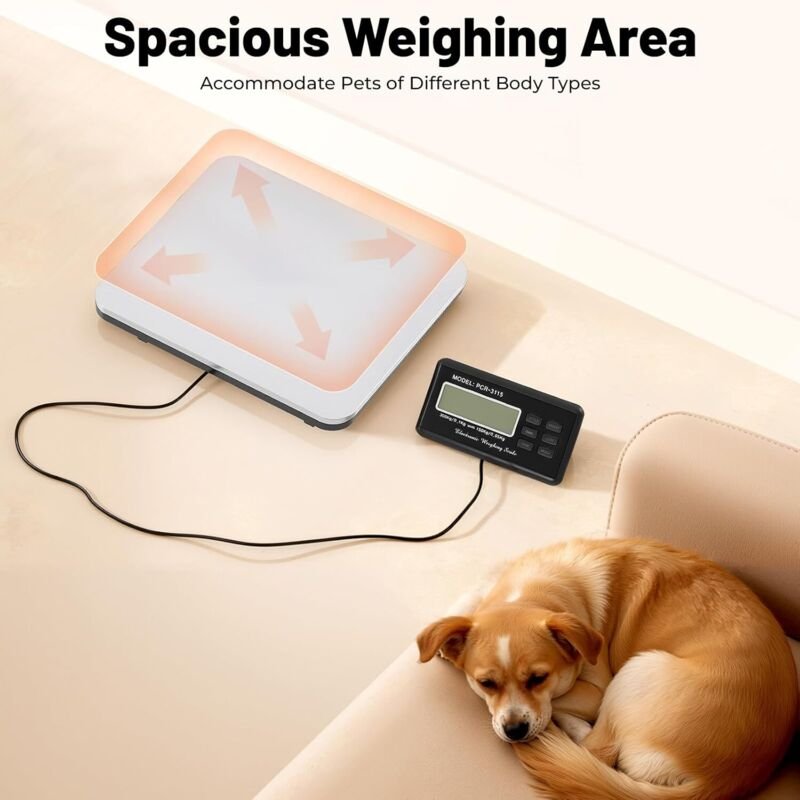 Freistehend Digital Paketwaage PlattformWaage Industriewaage Platform LCD Display 300kg Digitalwaage Plattform Paket Waa...