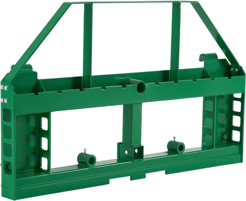 Mophorn Kompaktlader-Zubehör, 1814 kg, 1270 x 150 x 752 mm Palettengabelrahmen mit 50,8 mm Anhängerkupplung und Speerhül...