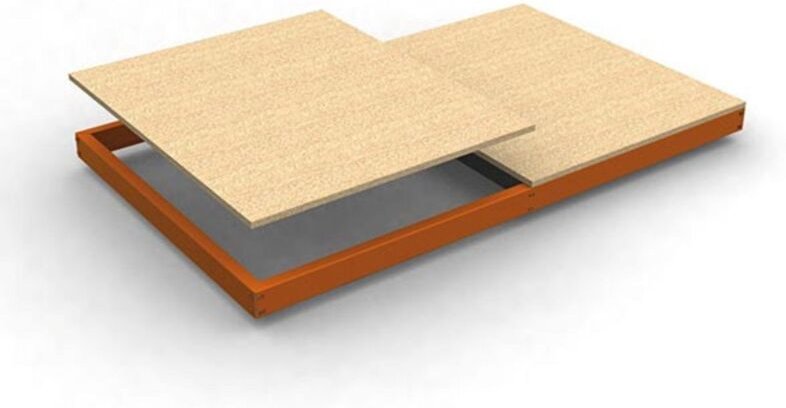 Wandregal Simonrack EA 2409 orange 240 cm Spanplatte