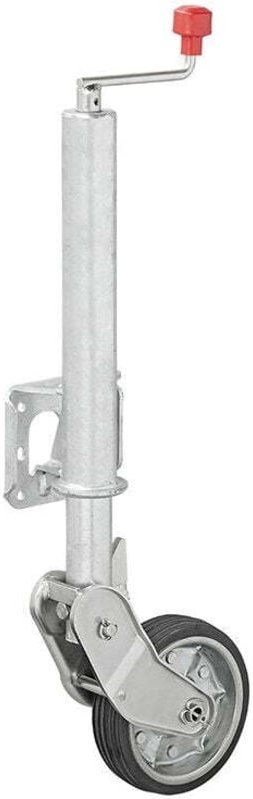 Stutzrad 60 mm metallfelge vollgummireifen 500 kg tragkraft