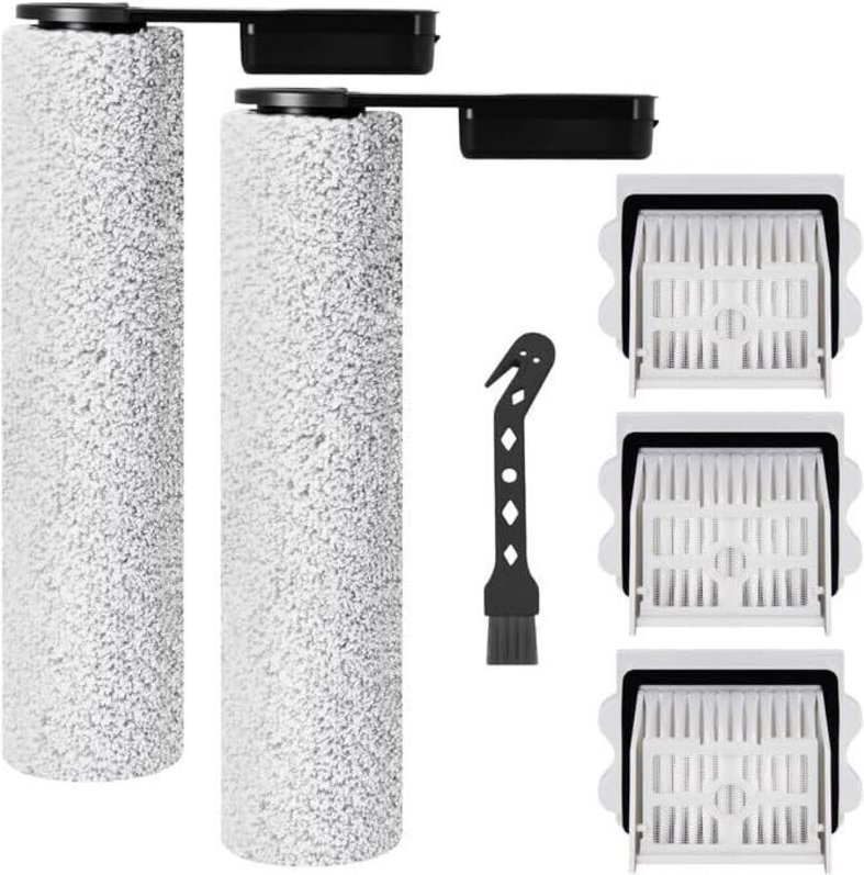 Ersatzbürstenwalze und HEPA-Filter für den Roborock Flexi Lite Staubsauger, 2 Bürstenwalzen, 3 HEPA-Filter, 1 Reinigungs...