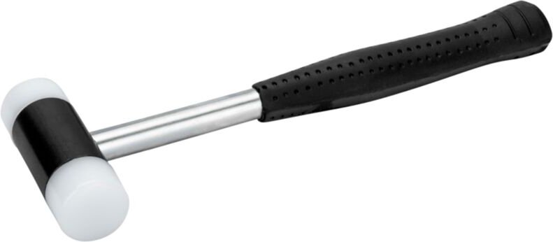 Gummihammer mit Nylonkopf und Gummigriff, 350 g - Bahco