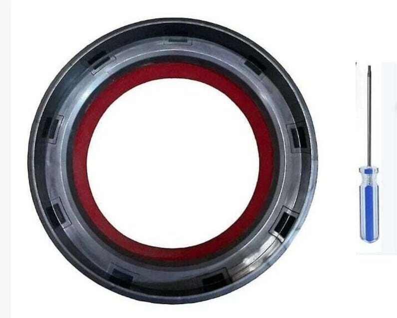 Bague d'étanchéité pour seau à poussière d'aspirateur pour aspirateur Dyson V11 + vis