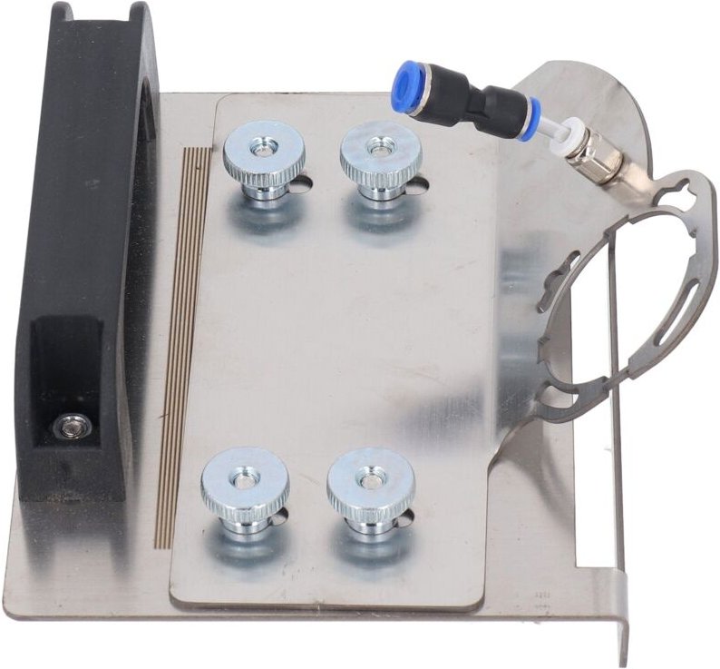 Eosnow Winkelschleiferständer für Fliesen, 45-Grad-Fasenschneiden, Edelstahl, verstellbare Halterung, Keramikstein