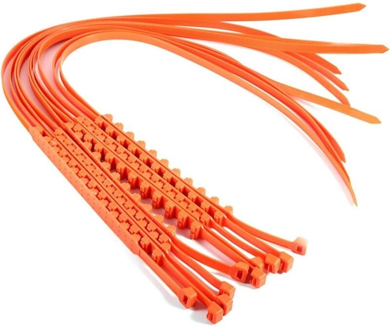 Für Reifenkette, für Socke, Schnee, für Reifen, universelle Reifenketten, rutschfest, Nylon, wiederverwendbar, Auto, Not...