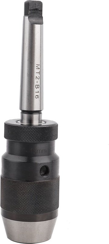 113 mm (1/2") selbstspannendes Stahl-Schnellspannbohrfutter und MT2B16-Dorn (1 Stück)