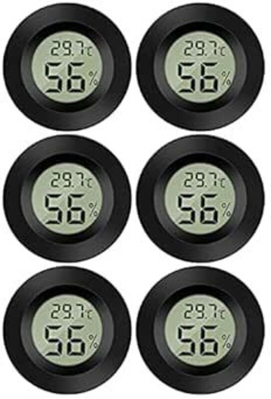 Mini Digital Hygrometer Thermometer Temperatur Luftfeuchtigkeitmessger채t f체r Innenraum Gew채chshaus Wohnzimmer -50째C 70째C...