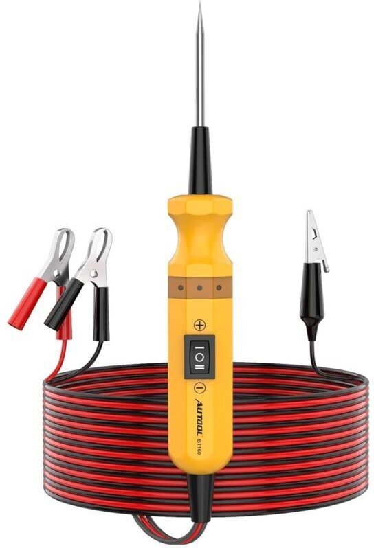 DC 6-24V Kfz-Stromkreisprüfer-Set, elektrisches Diagnosegerät mit Verlängerungskabel