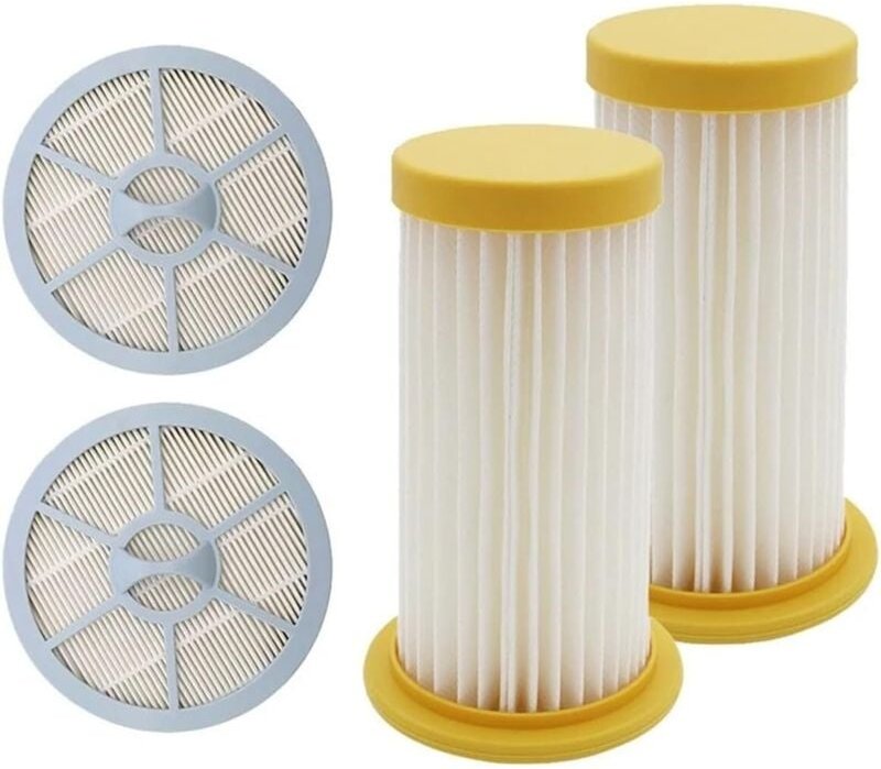 Accessoires de filtre HEPA pour aspirateurs Philips FC8260, FC8262 et FC8264 (ensemble de deux pièces)