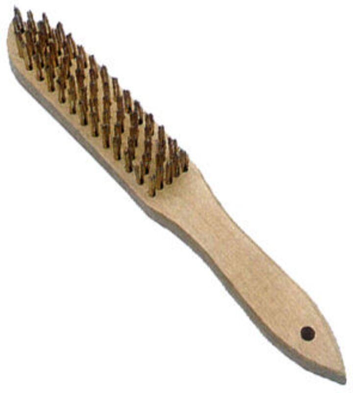 50801-3 Handbürste mit geradem Messingdrahtgriff - Bellota