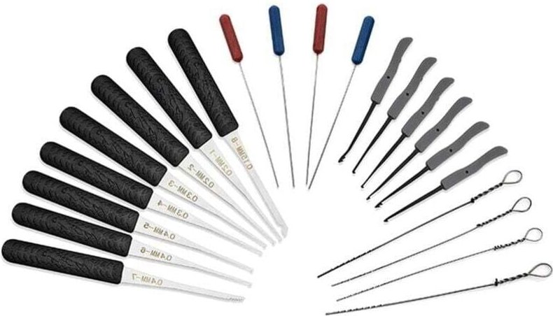 Schlüsselbruch-Entfernungsset, Schmutzentferner, 12-teiliges Reparaturwerkzeug