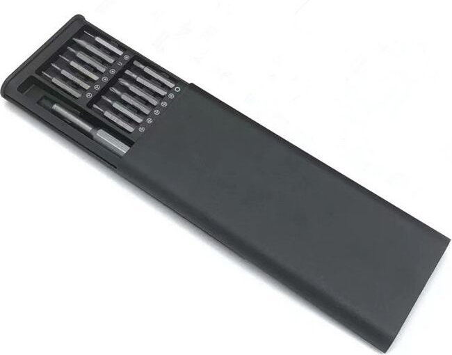 Präzisionsschraubendreher, 25-in-1-Präzisionsschraubendreher-Set mit 24 S2-Magnetbits, wie Torx T2/ T3/ T4/ T5H/ T6H/ T8...