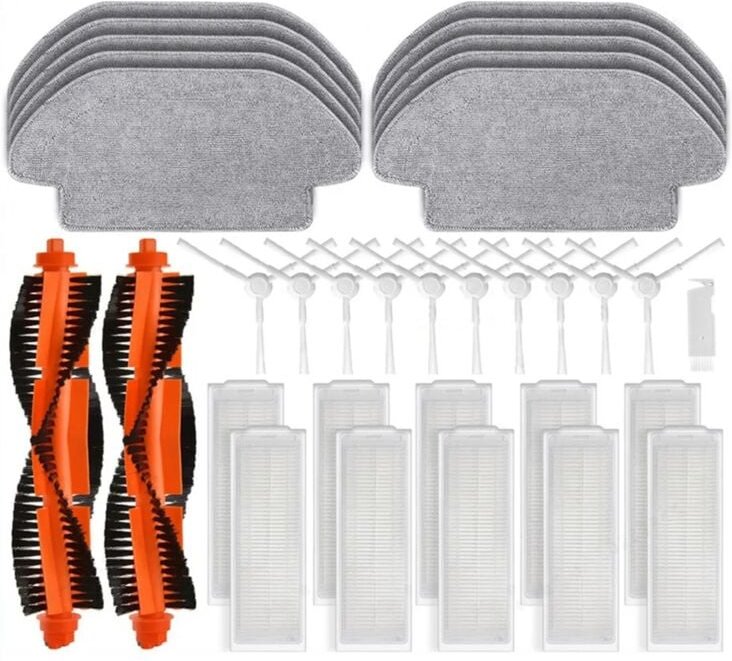 Hauptseitenbürste Hepa-Filter Mopptuch Lappen
