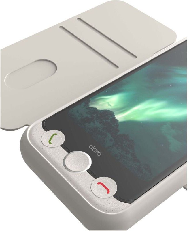 Wallet case aurora a11 bone white