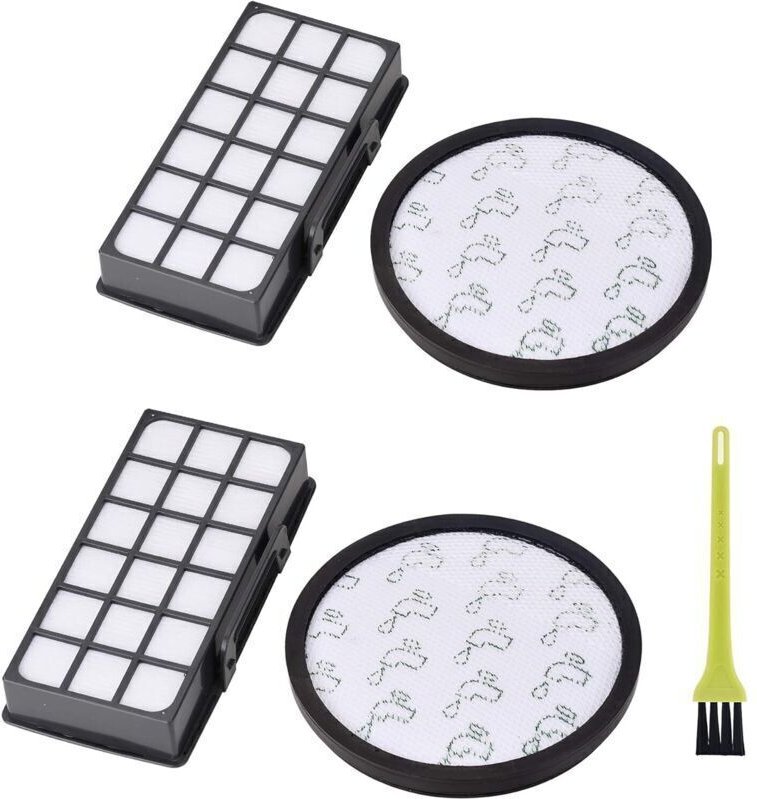 2 HEPA-Filtersets für Rowenta XTrem Power Cyclonic RO69XX Staubsauger – Hochwertige Ersatzteile