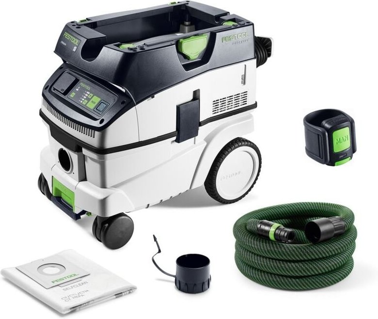 Absaugmobil cleantec ctm 26 ei + Fernbedienung ct-f mit Bluetooth - Festool