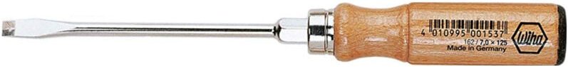 Holz-Schraubendreher Schlitz 7,0 mm x 125 mm (00153) - Wiha