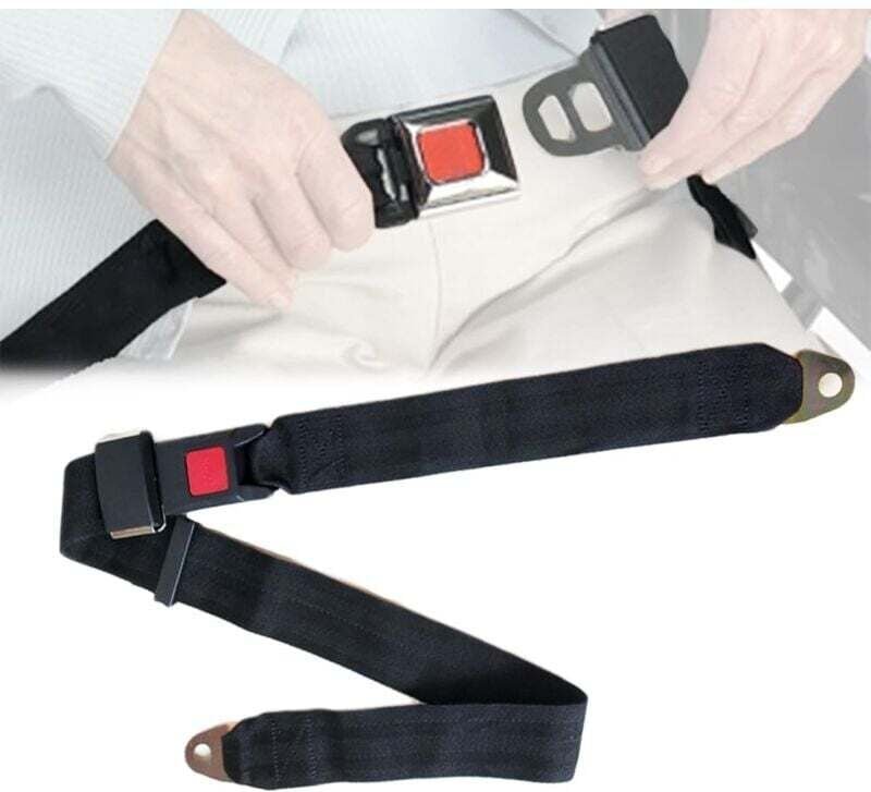 Universell verstellbarer einziehbarer 2-Punkt-Sicherheitsgurt für Autobussitze.. Debuns