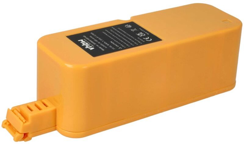 Akku kompatibel mit iRobot Roomba Pink Ribbon 4188, Pro 610, Intelligent Robotic M-288B Staubsauger (3300 mAh, 14,4 v, N...