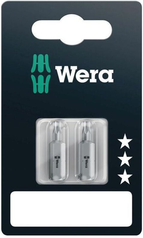 867/1 z sb SiS 05073313001 Torx-Bit t 10 Werkzeugstahl legiert, zähhart d 6.3 2 St. - Wera