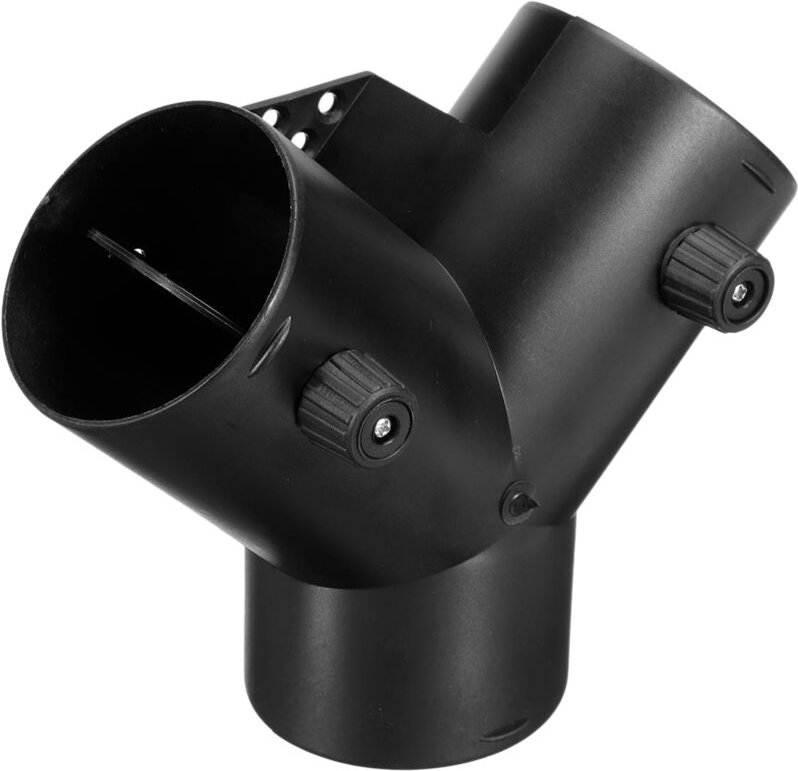 Tlily - 75 Mm Y-FöRmiger Parken Standheizung EntlüFtung Auspuff Anschluss mit Doppelter Regulierung Ventil Klappe für Lu...