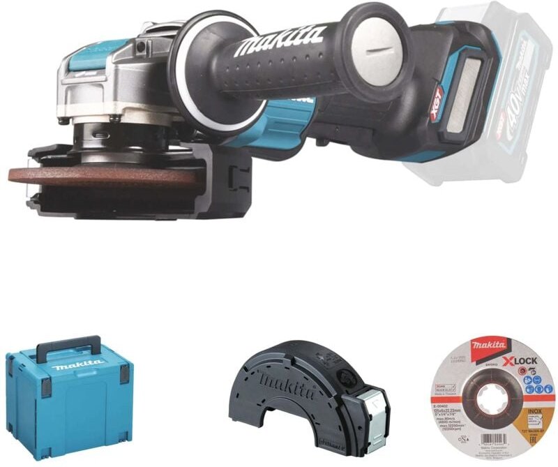 Winkelschleifer Makita GA044GZ01 40 V