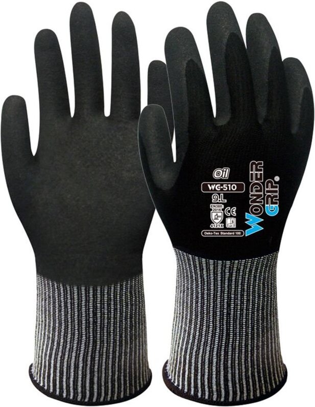 Wonder Grip 10 XL der hochwertige Latex Arbeitshandschuh für Reifenwechsel, zum Reparieren und Mehr