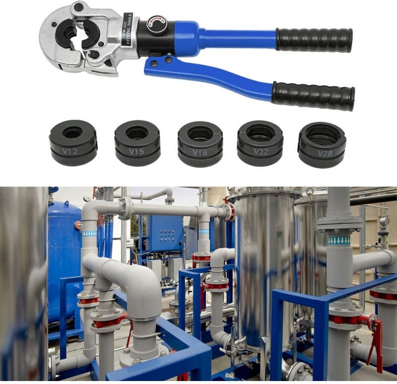 12-28 mm Hydraulische Presszange Kupferrohr Verbundrohr Pressmaschine