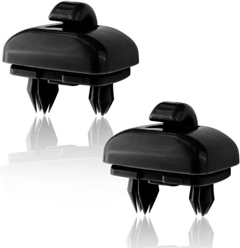 1 Paar Automatische Schwarze Sonnenblenden-Schnallenhaken-Innenhalterung 8U0857562A 8E0857561 für A3 A4L A5 A6L Q5 Q3