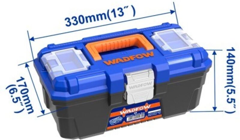 Kunststoff-Werkzeugkasten 405 x 215 x 205 mm, WADFOW