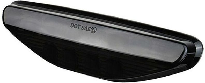 Woosien - Atv geräucherte schwarze LED-Rücklicht-Baugruppe, hintere Brems-Bremslicht-Rückleuchte für Trx450r Trx450er 20...