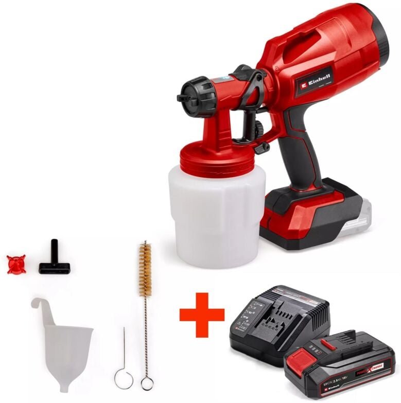 Kopie von Einhell Akku-Farbsprühsystem TC-SY 18/60 Li-Solo Farbsprühpistole 1