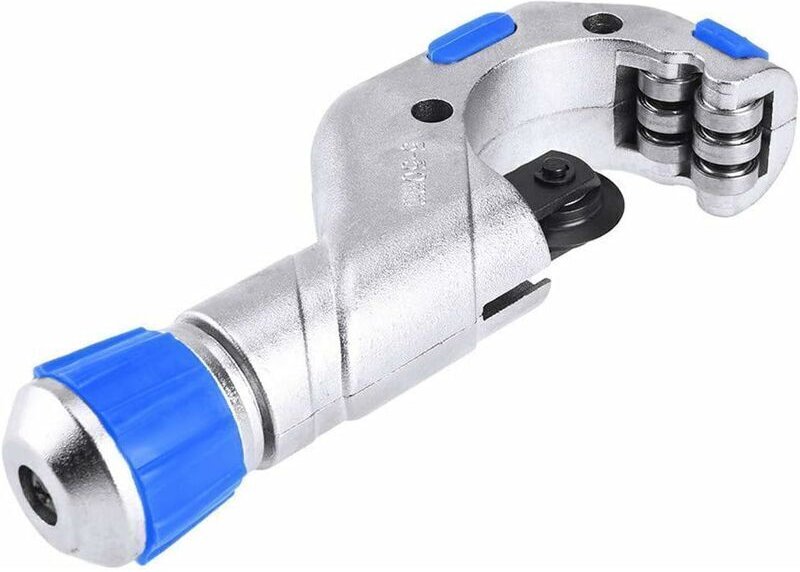 Industrieller Kupferrohrschneider (1/4"-2"), Kugellager-Rohrschneidwerkzeug, robustes Edelstahl-Aluminium-Anschlaglager ...