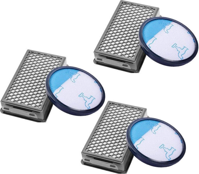 Set mit 6 Filtern für Rowenta-Staubsauger, ZR005901 Moulinex Tefal Compact Power Cyclonic, Filter für Staubsauger