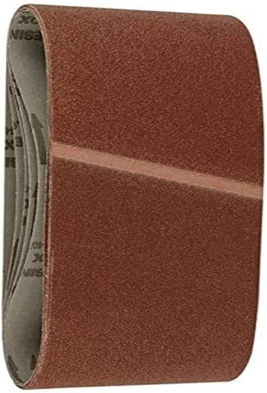 Hitachi Schleifpapier 110x620mm, Körnung 80 (mittel), 5er-Pack für Bandschleifer