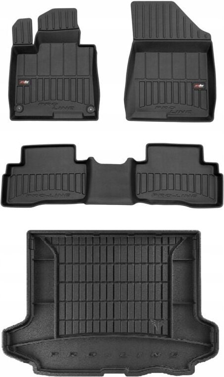 3D SET Fußmatten und Fußmatten Kia Sportage 5 HYBRID HEV ab 2021-