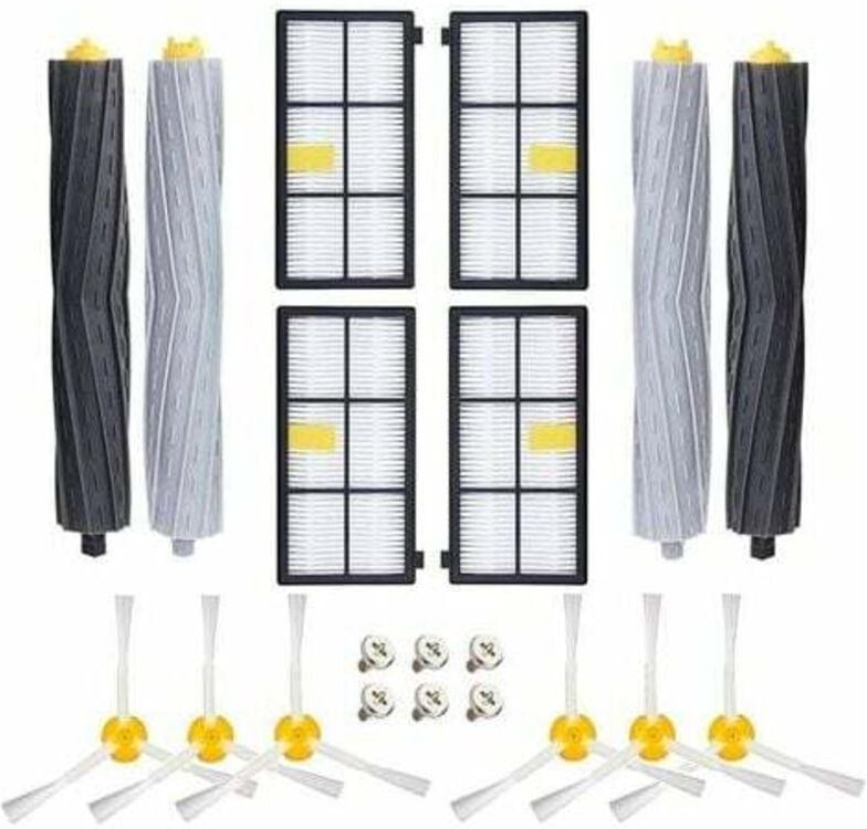 Roomba 800 900 Ersatz-Zubehör-Set, Zubehör für Irobot Ersatz für Irobot Roomba Serie 850 800 851 860 865 866 870 871 876...