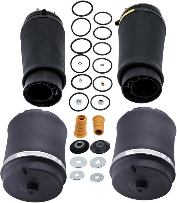 4x Federbalg Luftfederung Hinten Vorne l+r for Land Rover Range Rover L322