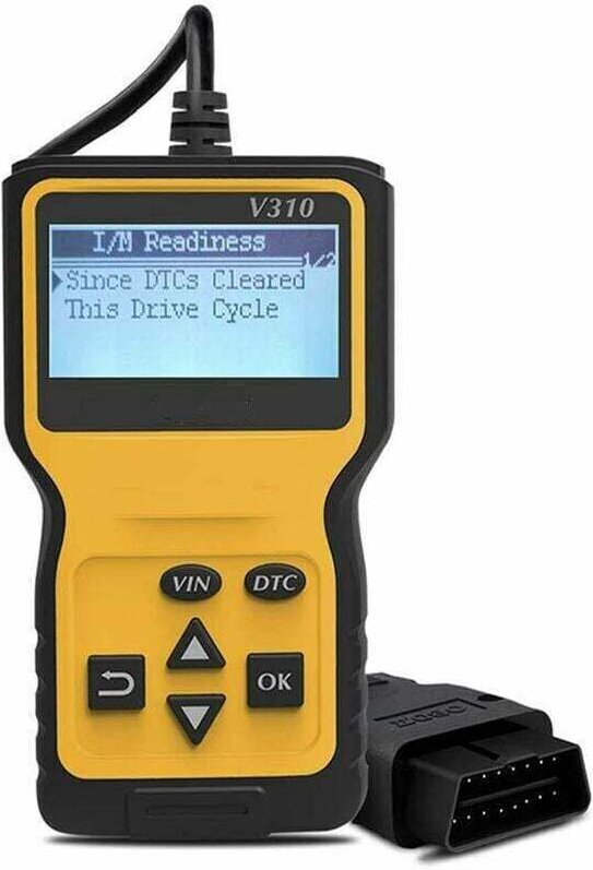 OBD2-Auto-Scanner, Fahrzeugdiagnosegerät, OBDII-Lesegerät (Französische Version): Motorfehlercodes lesen und löschen, um...