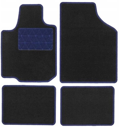 ULTIMATE SPEED Universal-Autofußmatten, 4er-Set