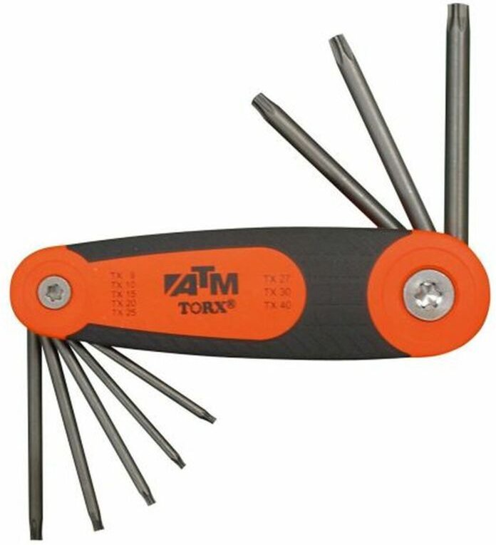 Torx-Schlüssel-Satz ATM 8 Stücke