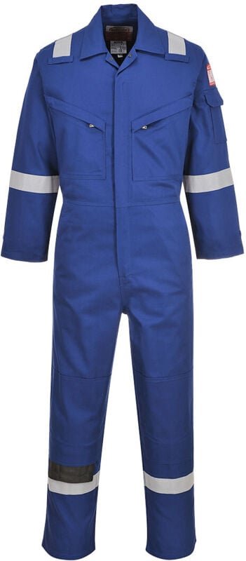 Leichte antistatische FR-Overall 280g Royalblau XL - FR(50-52) - UK(40-41)
